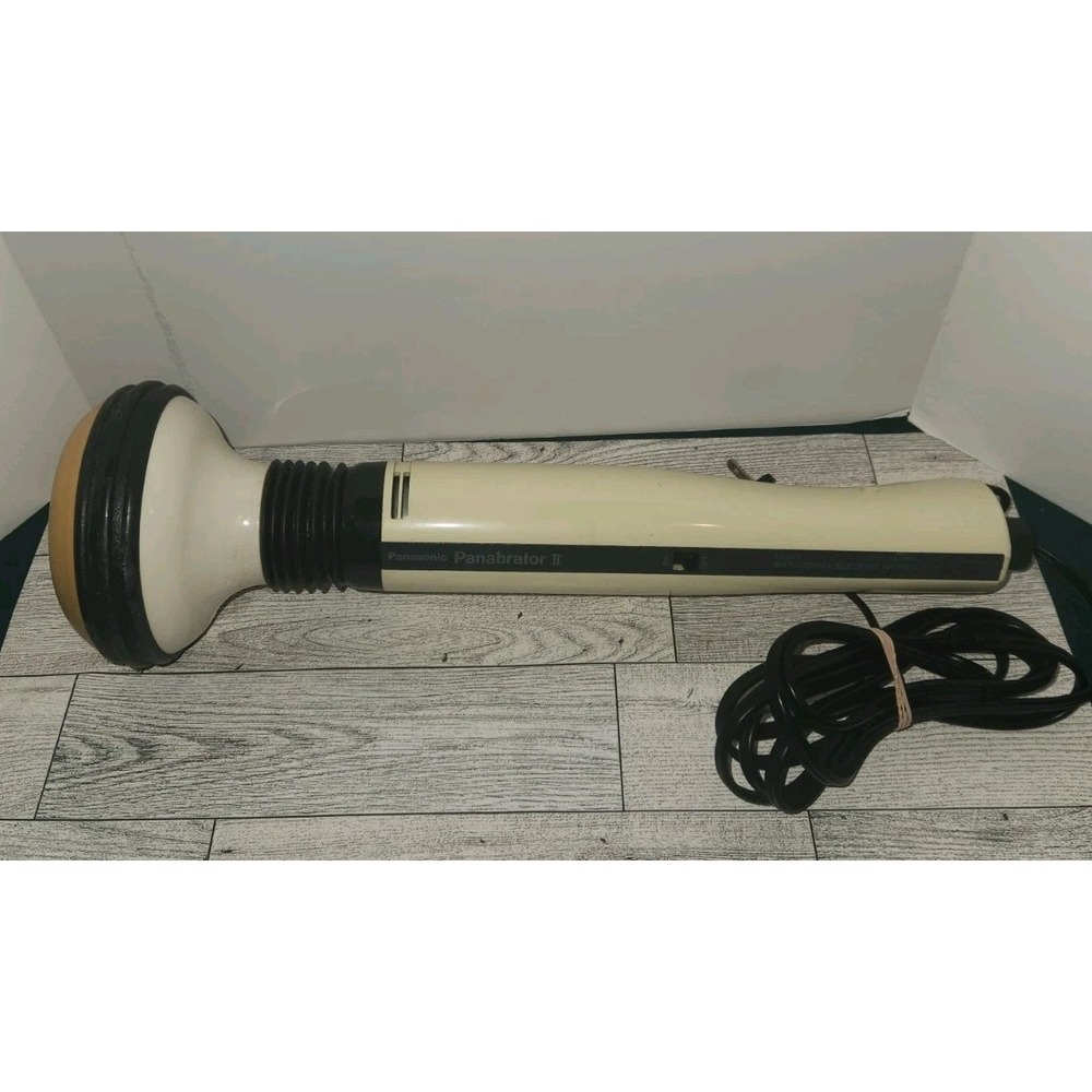 Panasonic Panabrator II EV221 Variable Speed Body Massager Vintage Japan TESTED